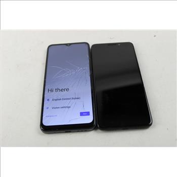 Blu Tcl,Cell Phone Lot, 2 Pieces, Sold For Parts