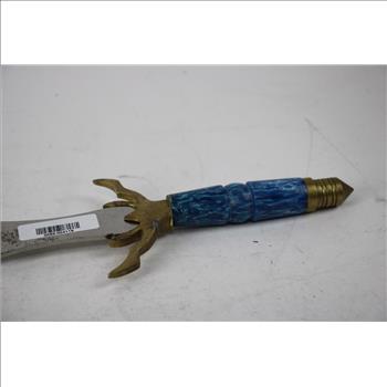 Blue And Gold Toned Handle 27