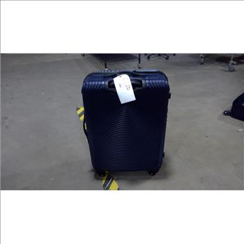 Blue Hardshell Rolling Suitcase