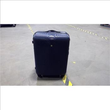 Blue Hardshell Rolling Suitcase