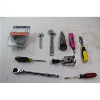 Blue Hawk Wire Rope Kit, Dremel 7300, Ratchet, Crescent Wrench: 10+ Pieces