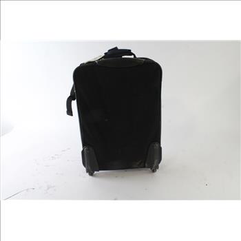 Blue Rolling Suitcase