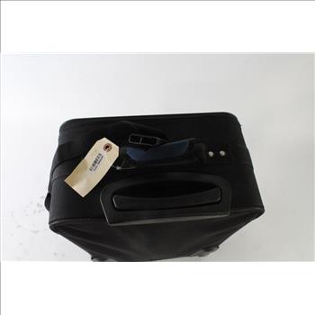 Blue Rolling Suitcase