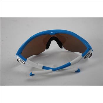 Blue & White Oakley Sunglasses