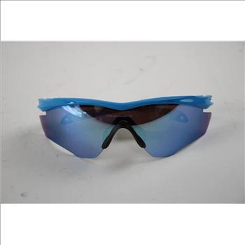 Blue & White Oakley Sunglasses