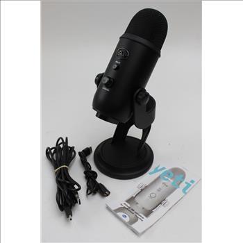 Blue Yeti Blackout USB Microphone