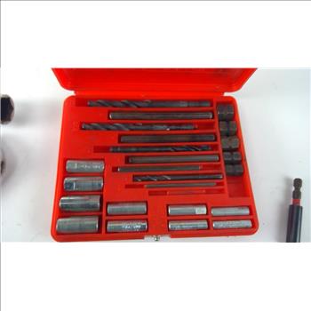 Blue-point Screw Extractor Set, Drop Forged Adjustable Wrench, And More, 6+ Pieces