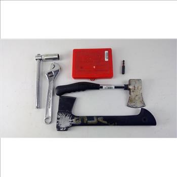 Blue-point Screw Extractor Set, Drop Forged Adjustable Wrench, And More, 6+ Pieces