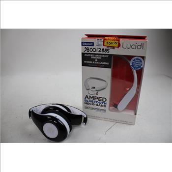 Bluetooth Neck Band, Wireless Sport Earbuds, Soul Headphones, 4 Pieces