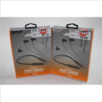 Bluetooth Neck Band, Wireless Sport Earbuds, Soul Headphones, 4 Pieces