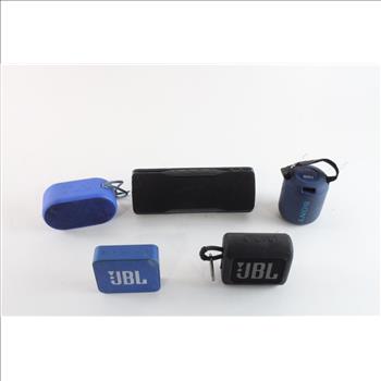 Bluetooth Speaker Lot, 5 Pieces