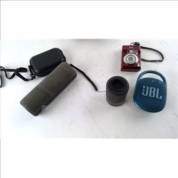 Bluetooth Speakers And More 5 Pieces