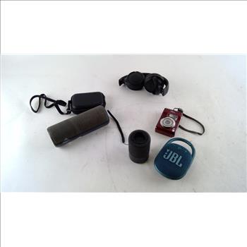 Bluetooth Speakers And More 5 Pieces