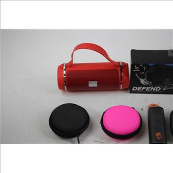 Bluetooth Speakers, Bluetooth Earbuds, Blood Glucose Meter 9 Pieces