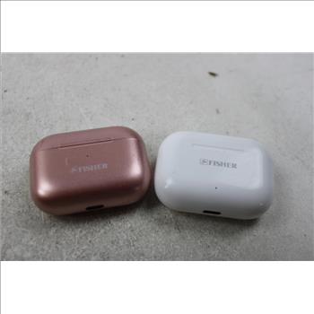 Bluetooth Wireless Earbuds With Charging Case, 2 Pieces