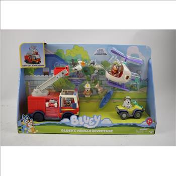 Bluey's Vehicle Adventure, Scrapbook Playset, 2 Pieces