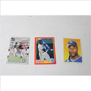 Bo Jackon Trading Card Lot