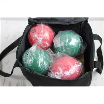 Bocce Ball Set With Carryng Case
