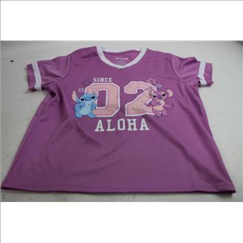 Bold Blue Flannel, Sonic The Hedgehog Jersey, Lilo And Stich Shirt, Sizes 7-16, 3 Pieces