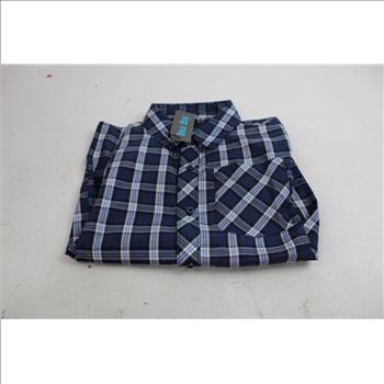 Bold Blue Flannel, Sonic The Hedgehog Jersey, Lilo And Stich Shirt, Sizes 7-16, 3 Pieces
