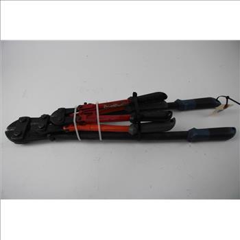 Bolt Cutter Lot, 3 Pieces