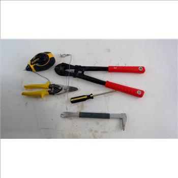 Bolt Cutter, Screwdriver And More