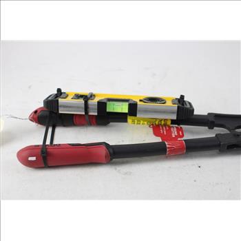 Bolt Cutters And Level