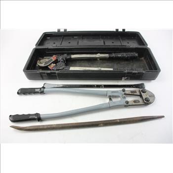 Bolt Cutters And More With Tool Master Case