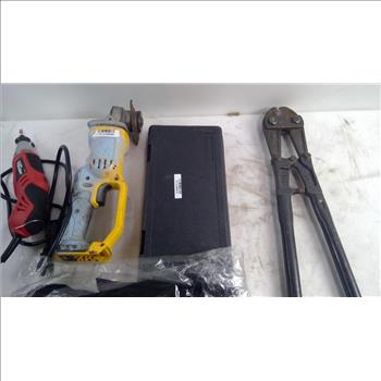 Bolt Cutters, Circular Saw, And More, 5 Pieces