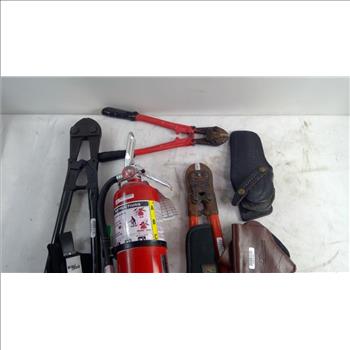 Bolt Cutters, Fire Extinguisher, And More, 10+ Pieces