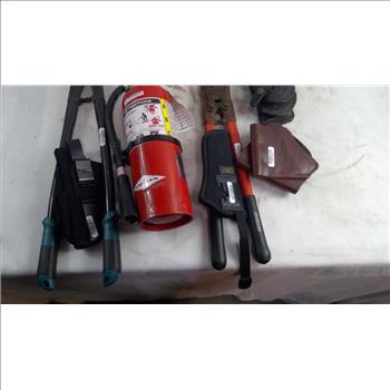 Bolt Cutters, Fire Extinguisher, And More, 10+ Pieces