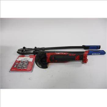 Bolt Cutters, Impact Driver, Multi-Tool And More 6 Pieces
