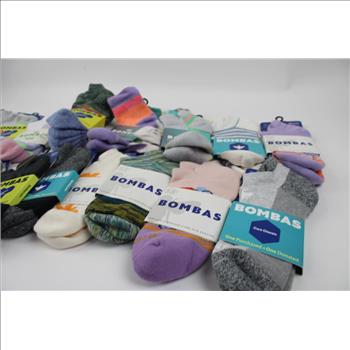 Bombas Ankle, Quarter Socks, Medium, 20 Pieces