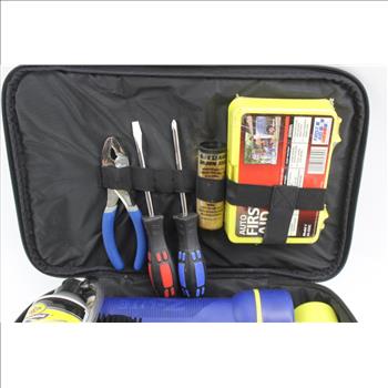 Bon-Aire Tire Inflator Compressor, Pennzoil Roadside Inflator/Sealer, Hand Tools, & More; 10+ Pieces