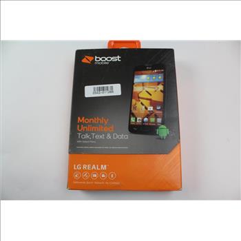 Boost Mobile LG Realm Cell Phone