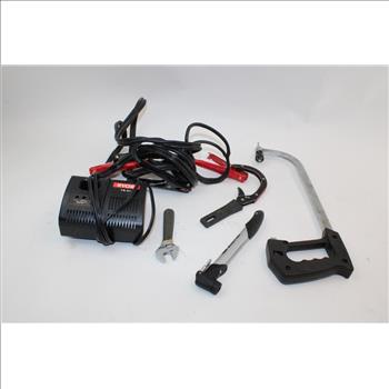 Booster Cables, Ryobi Battery Charger, & More; 7 Pieces
