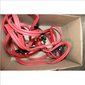 Booster Cables, Ryobi Battery Charger, & More; 7 Pieces