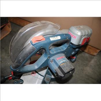 Bosch 3924 Cordless 24 Volt Series Battery Operated Compund Miter Saw