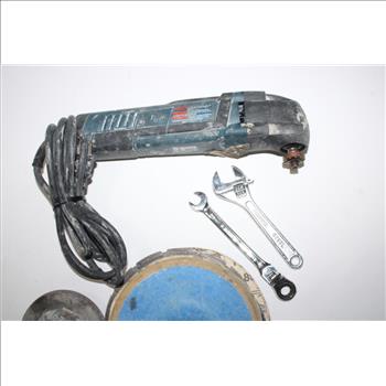 Bosch  Angle Grinder With Tool Bag And Attachments