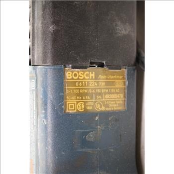 Bosch Bulldog Xtreme Rotary Hammer With Drill Bits Included