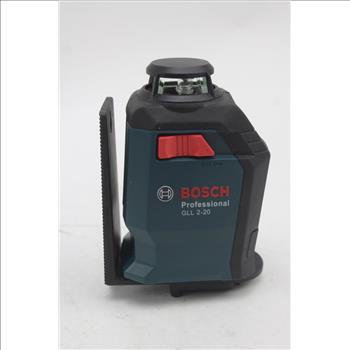 Bosch GLL 2-20 360-Degree Self-Leveling Line And Cross Laser