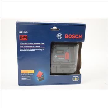 Bosch GPL 5 S 5-Point Self-Leveling Aligment Laser