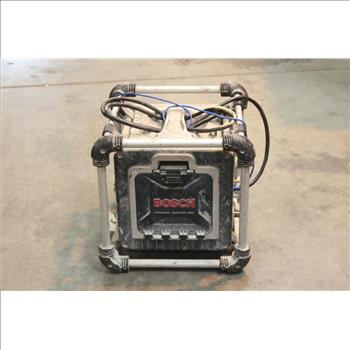 Bosch PB10-CD Jobsite Power Box Radio With Charging Ports