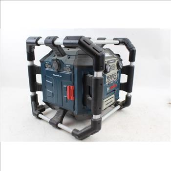 Bosch Pb360S Powerbox Subwoofer Jobsite Radio Inverter