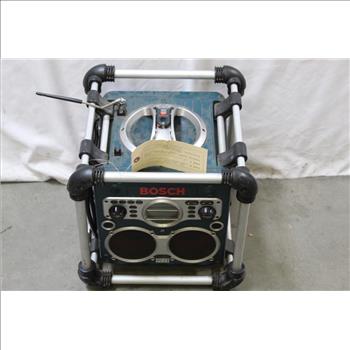 Bosch Power Box Charger Work Site Radio