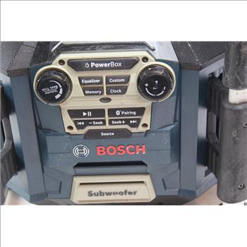 Bosch Power Box Jobsite Radio/ Charger/ Digital Media Stereo