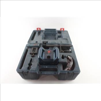 Bosch Rotary Level Kit, With Extendable Measuring Pole And Tripod