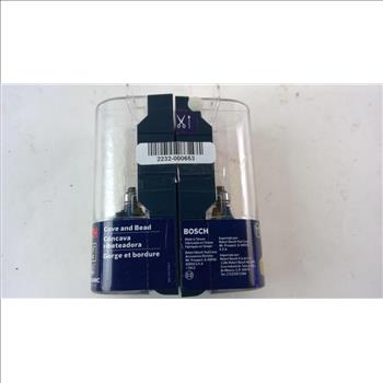 Bosch Router Bits, 2 Pieces