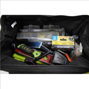 Bosch Soft Tool Bag, Lufkin Measure Tape, Klein Tools Voltage Tester & More