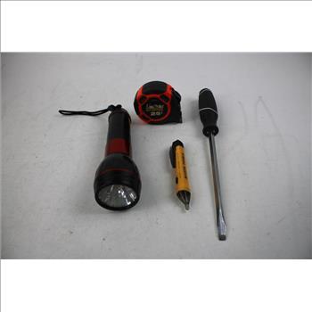 Bosch Soft Tool Bag, Lufkin Measure Tape, Klein Tools Voltage Tester & More